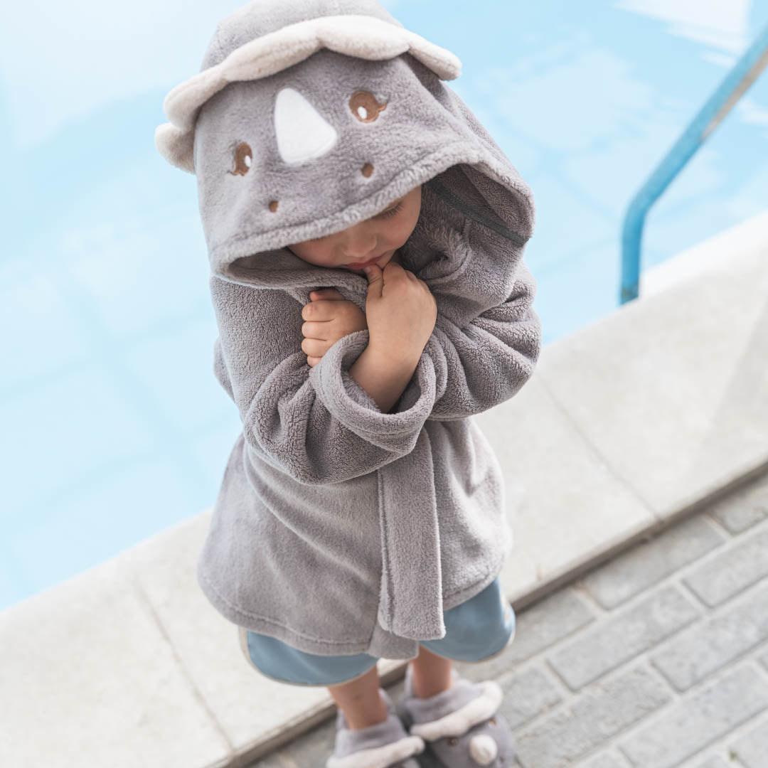 Bademantel Dino 5-6 Jahre