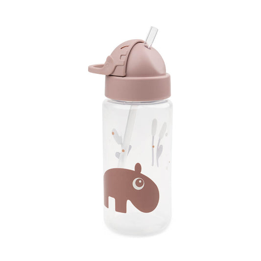 Trinkflasche mit Strohhalm Ozzo Rosa350 ml