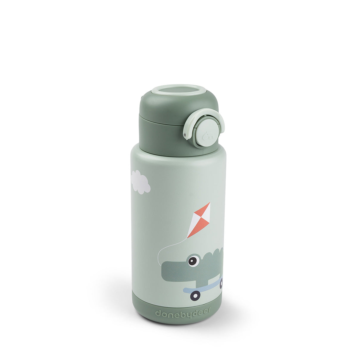 Trinkflasche isoliert Playground Green