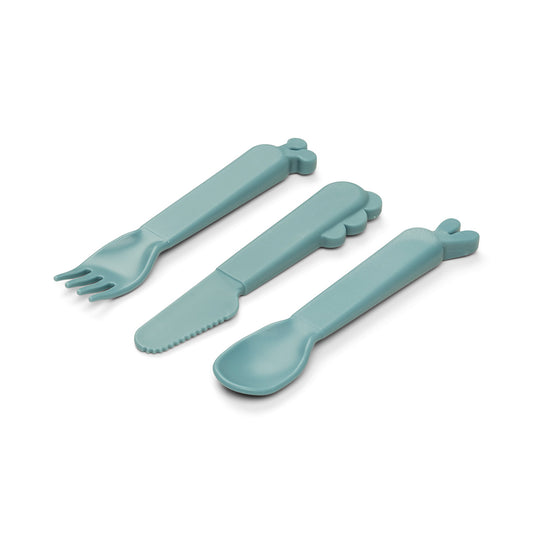 Kiddish Besteck-Set Deer friends Blau