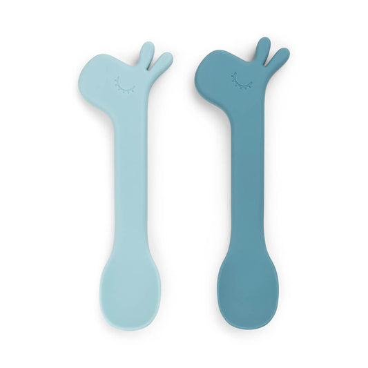 Silikon Löffel 2-er Pack Lalee Blau