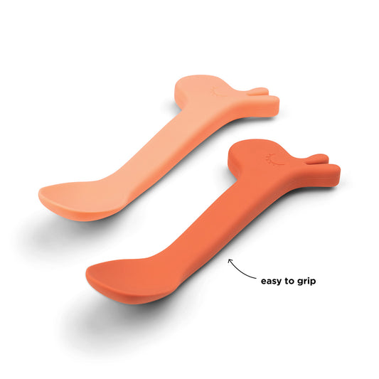 Silikon Löffel 2-er Pack Lalee Papaya
