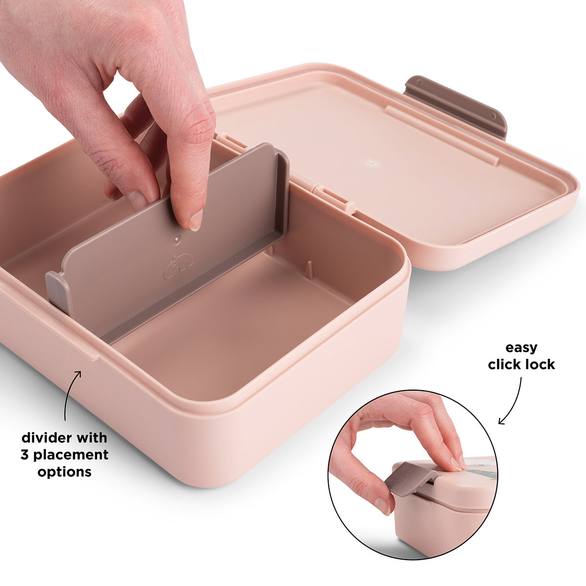 Lunchbox mit Einsatz Tiny farm Puder