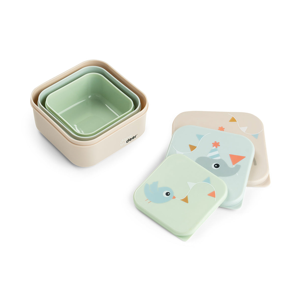 Snackbox-Set 3-er Pack Celebration Farbmix