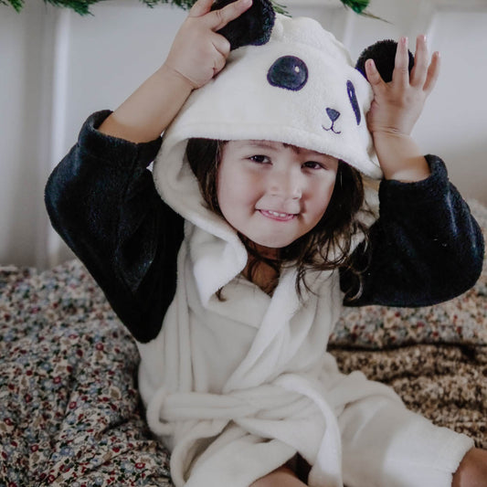 Bademantel Panda 1-2 Jahre