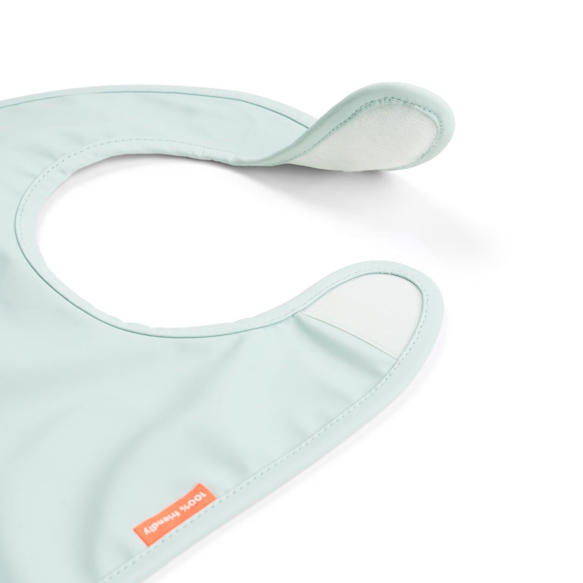 Silikon Lätzchen 2-er Pack Tiny Farm Blau