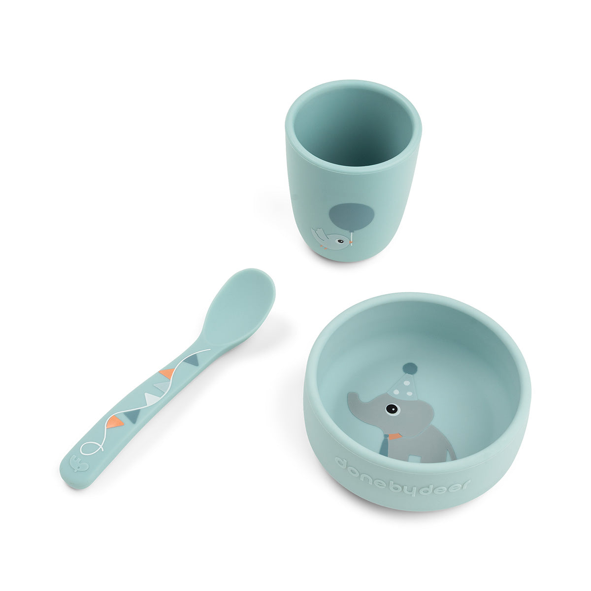 Stick&Stay First Meal Set Celebration Blau