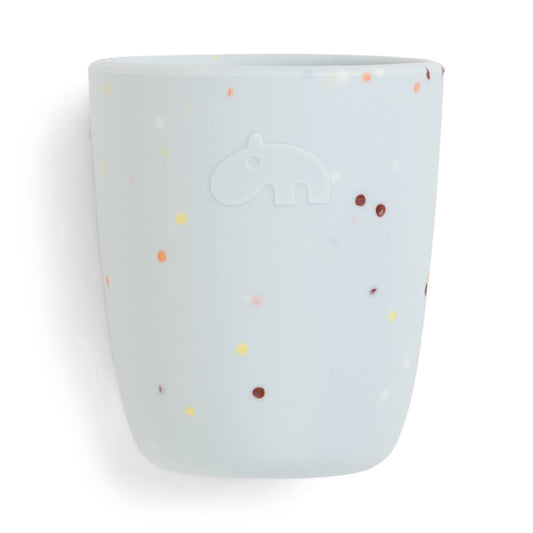 Silikon First meal Geschirr-Set Blau