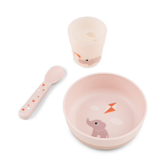 Foodie first meal Geschirr-Set Playground Rosa