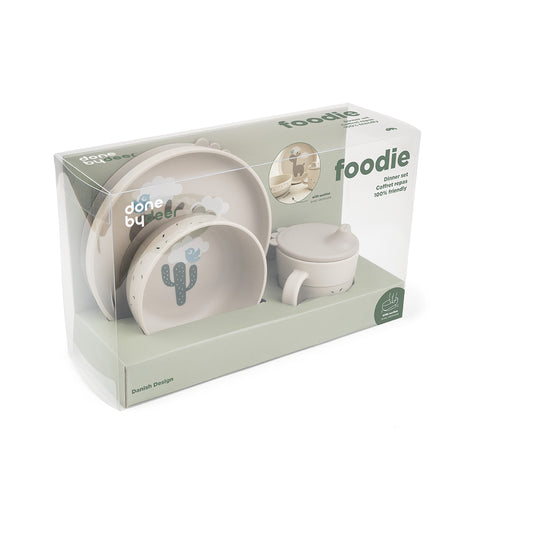 Foodie Geschirr-Set mit Saugfuß Lalee Sand