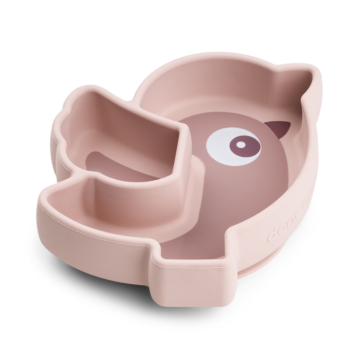 Silikon Stick&Stay Snackteller Birdee Rosa