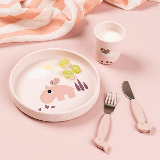 Silicone mini mug Playground Rosa