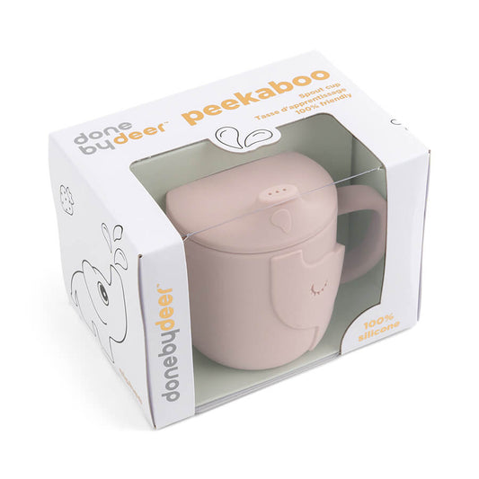 Peekaboo Trinklernbecher Elphee Rosa