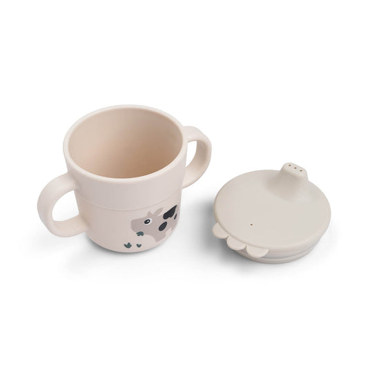 Foodie Trinklernbecher Tiny farm Sand
