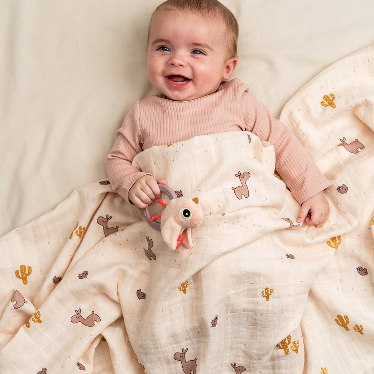 Mullwindel Wrap Lalee Rosa