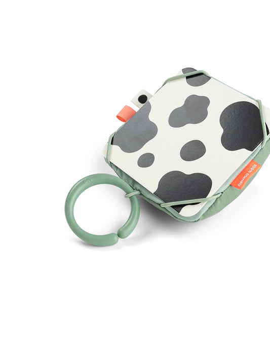 Baby Kontrastkartenhalter Tiny farm Grün