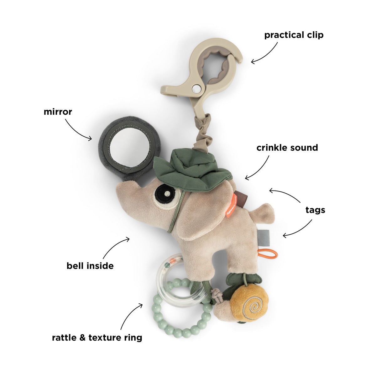 Sensorik-Spielzeug Elphee Tiny trails Sand
