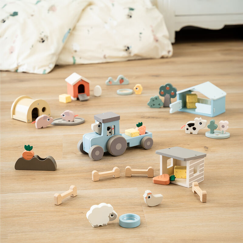 Tiny Farm Spielset Clucky Colour Mix
