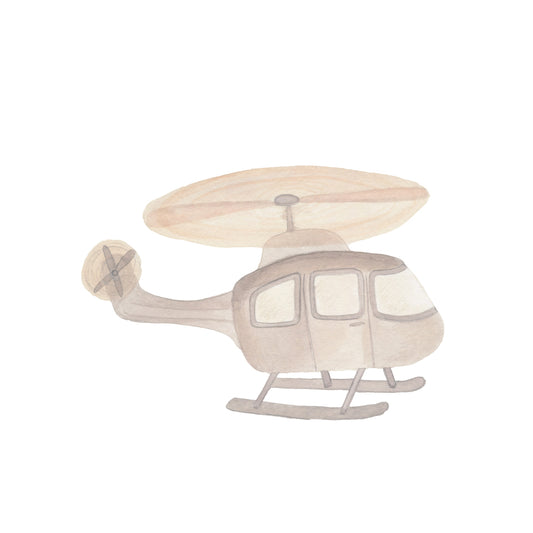 Wandsticker Helikopter