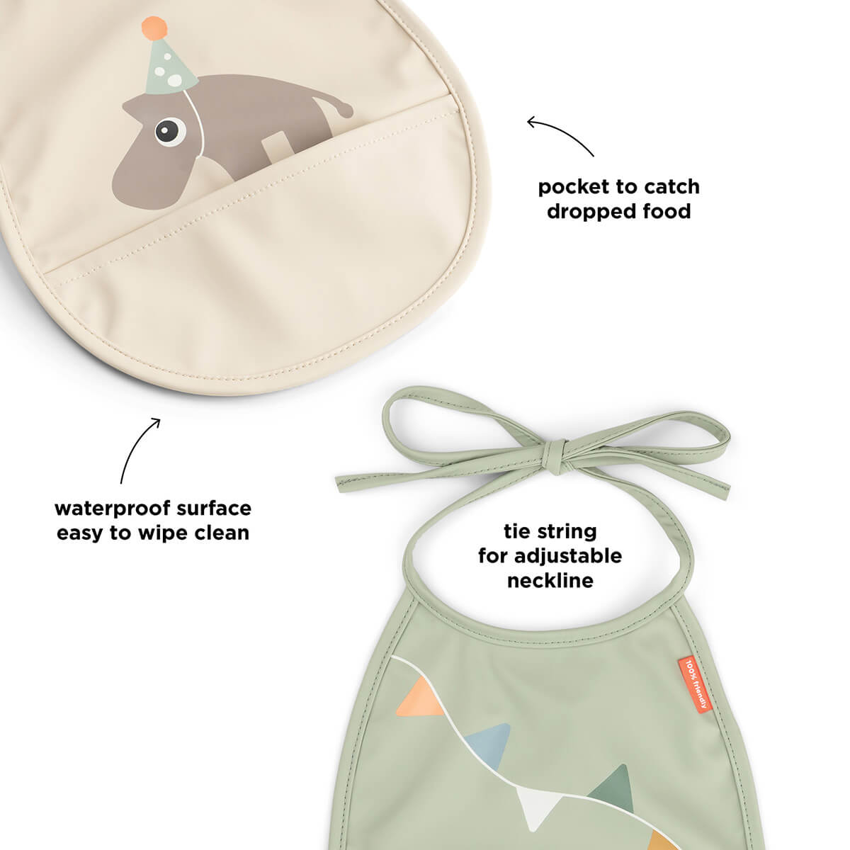 Mini Taschenlätzchen 2-er Pack Celebration Sand