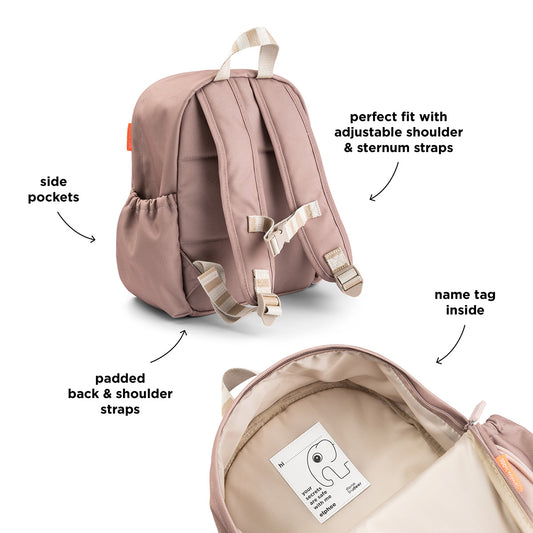 Kinder Rucksack Tiny farm Puder 7,5 L
