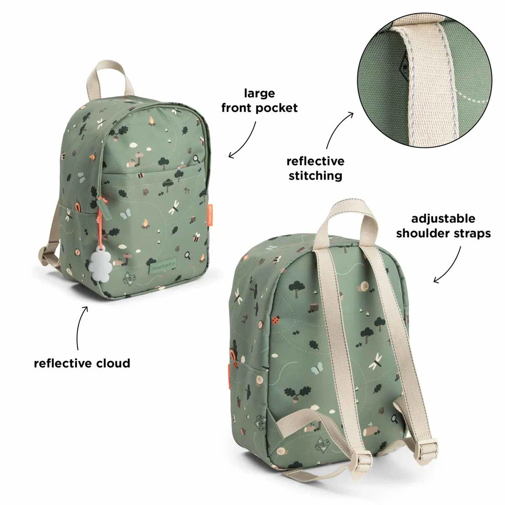 Kinderrucksack Tiny trails Grün 7,5 L
