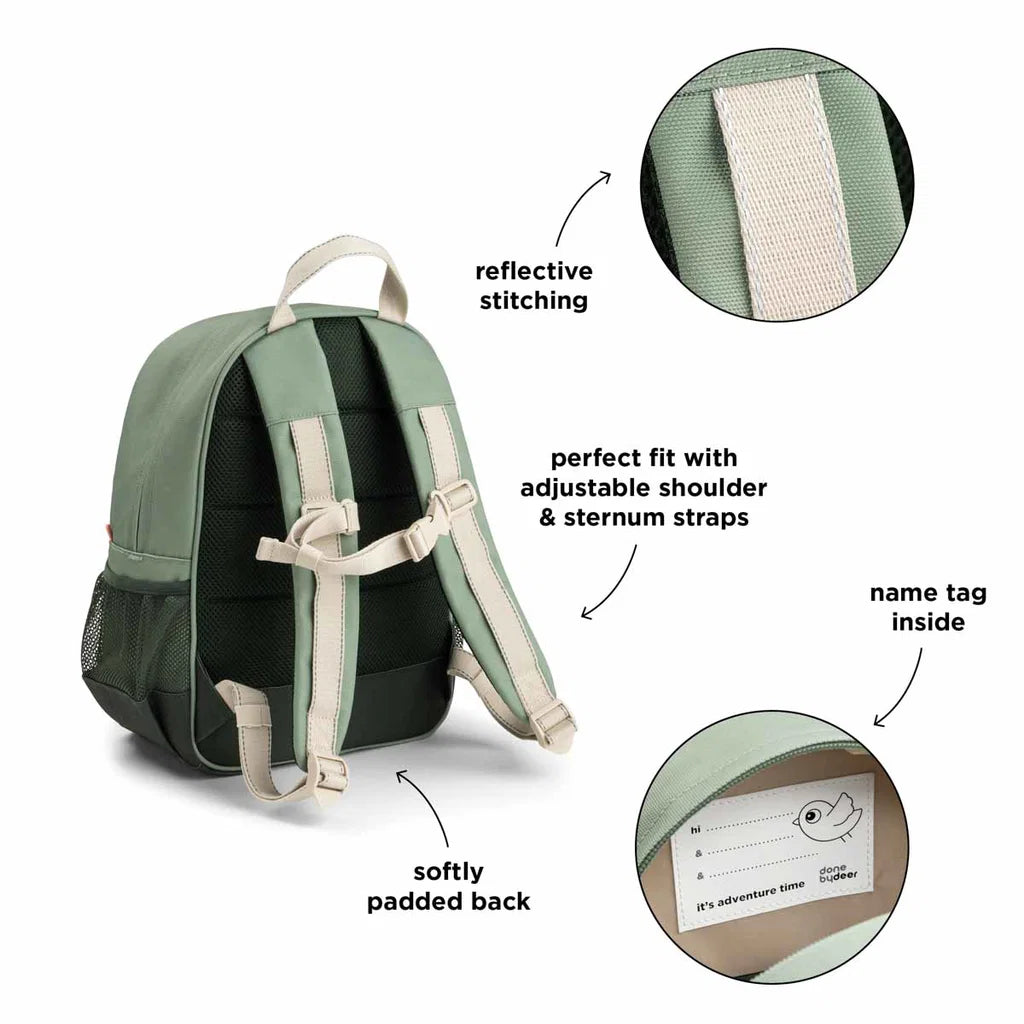 Junior Rucksack Tiny trails Grün 13 L