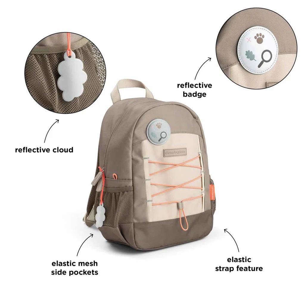 Junior Rucksack Tiny trails Sand 13 L