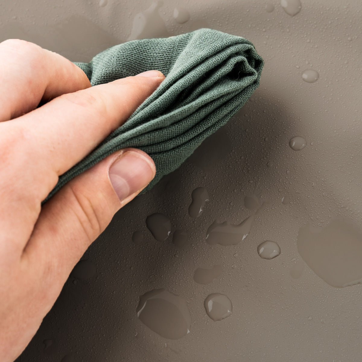 Faltbare Wickelunterlage Taupe
