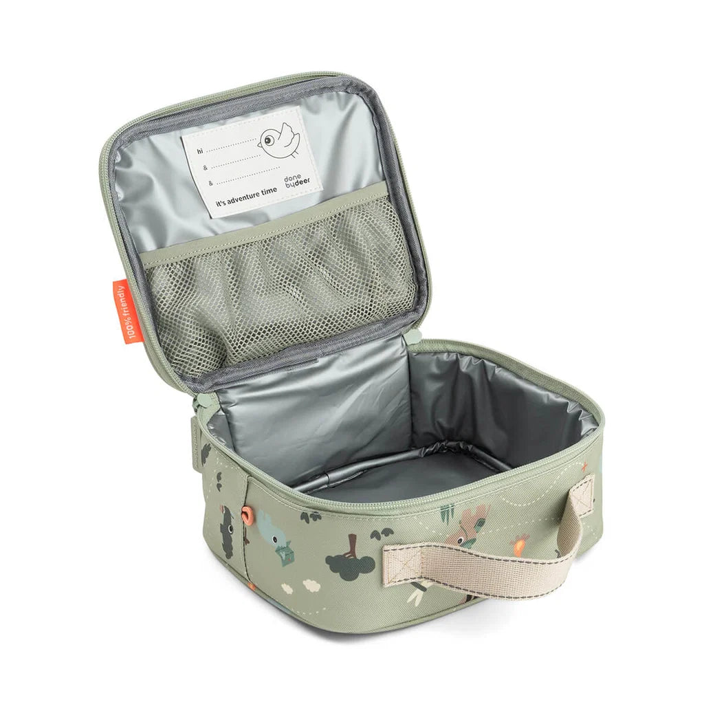 Kleine Thermotasche Tiny trails Grün 2,8 L