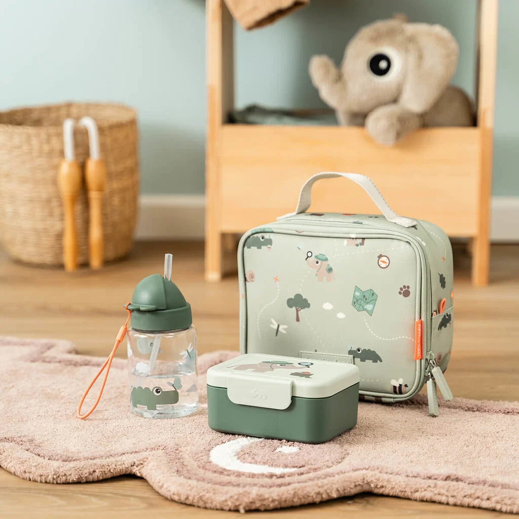 Kleine Thermotasche Tiny trails Grün 2,8 L