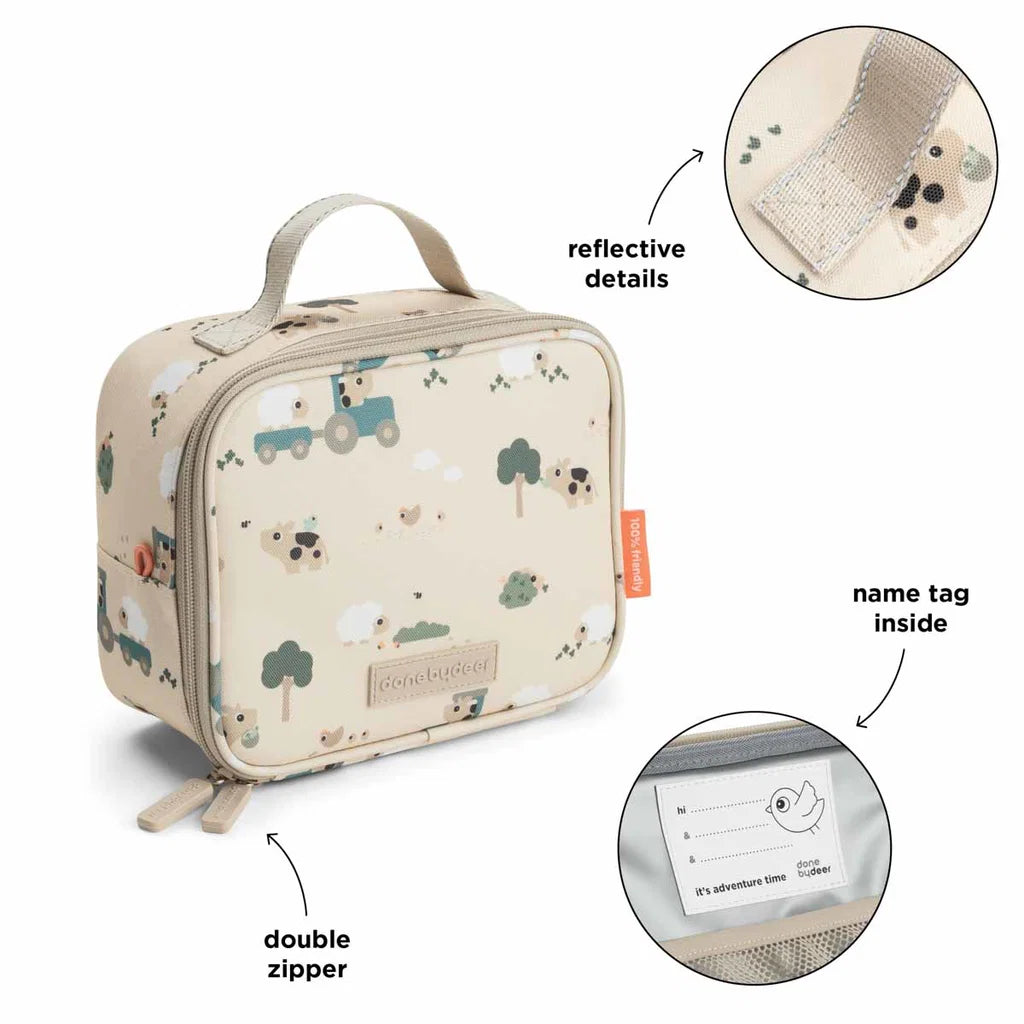 Kleine Thermotasche Tiny farm Sand 2,8 L