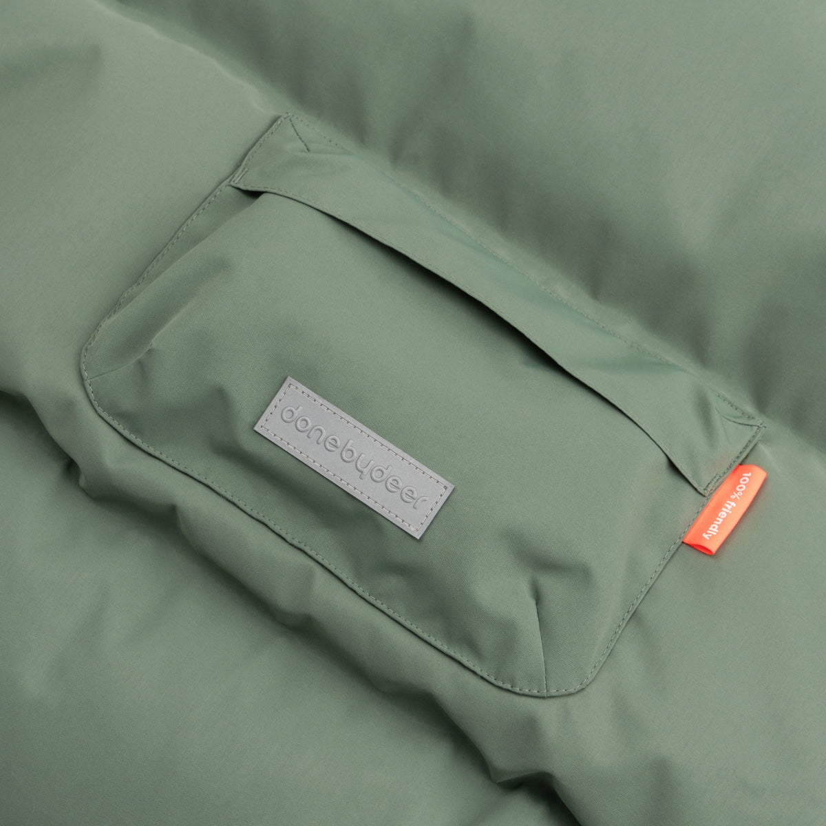 Winterfußsack Grün