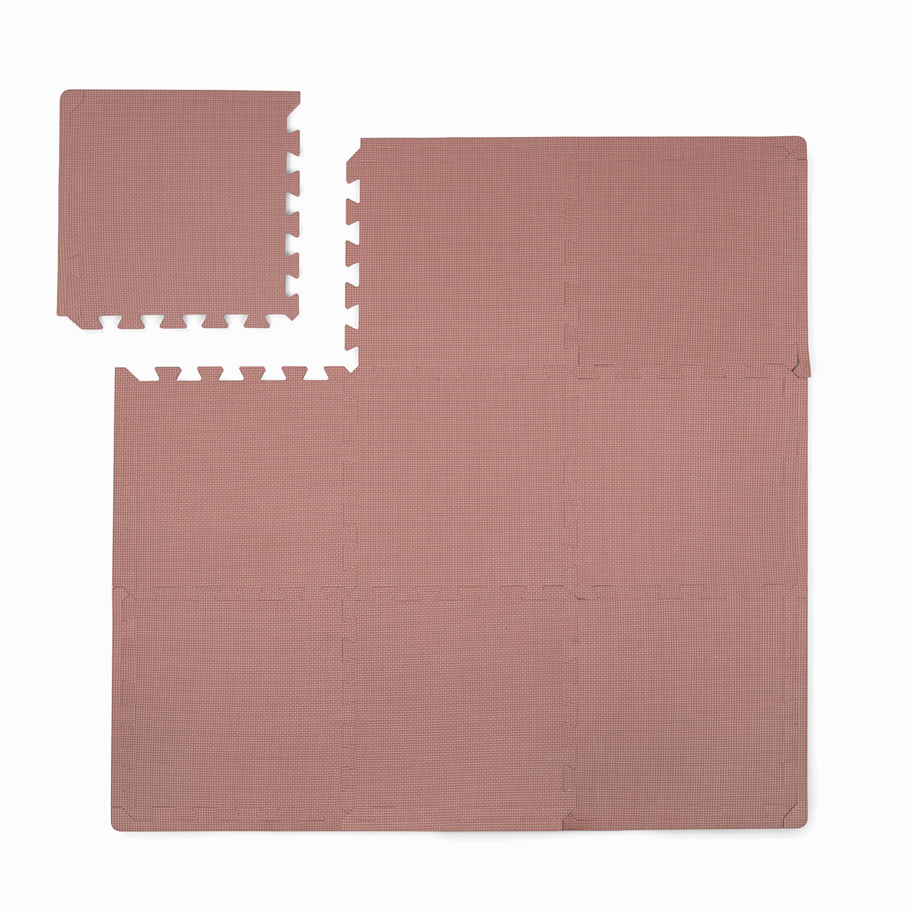 Schaumstoff-Spielmatte quadratisch - Pflaume