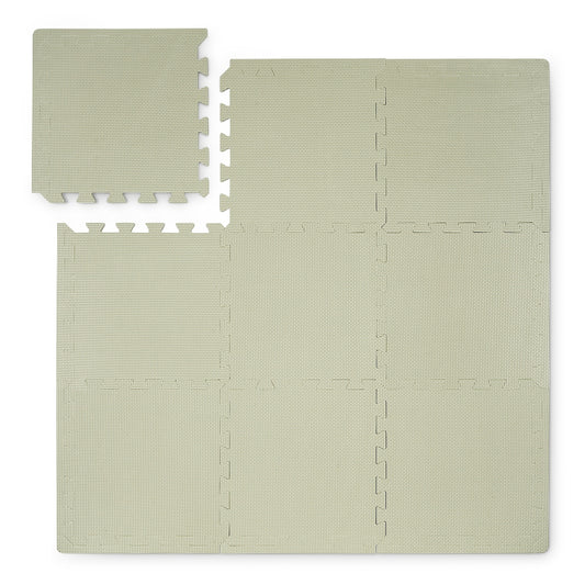 Schaumstoff-Spielmatte quadratisch - Eucalyptus