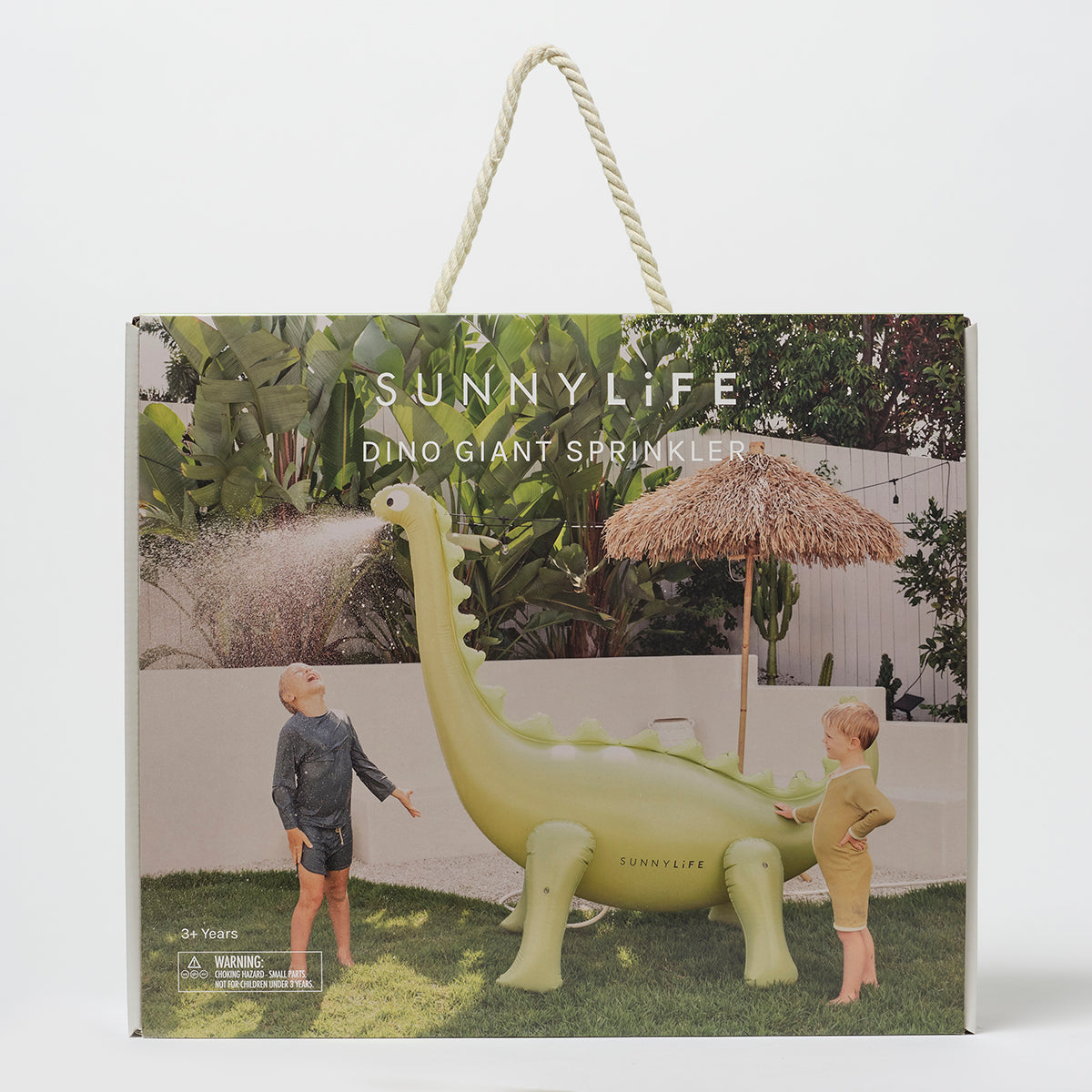Dino Giant Sprinkler Into the Wild Khaki
