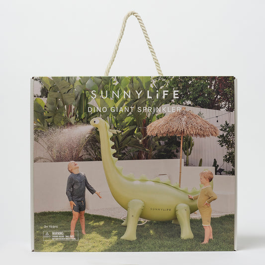 Dino Giant Sprinkler Into the Wild Khaki