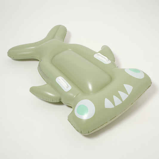 Kinder Luftmatratze Salty der Hai Khaki (SS25)