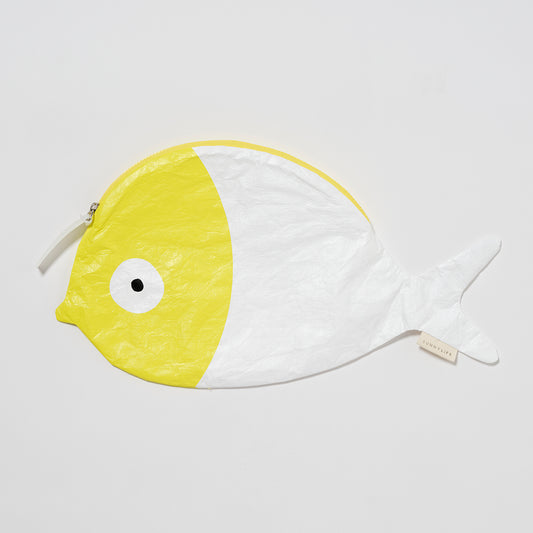 Wet Bag für Kinder Finn der Fisch Neon Gelb(SS25)