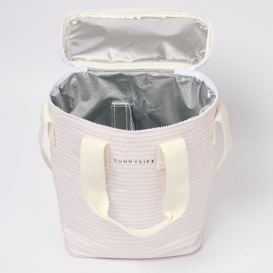 Kühltasche Drinks Light Lazy Days Pink Stripe (SS25)