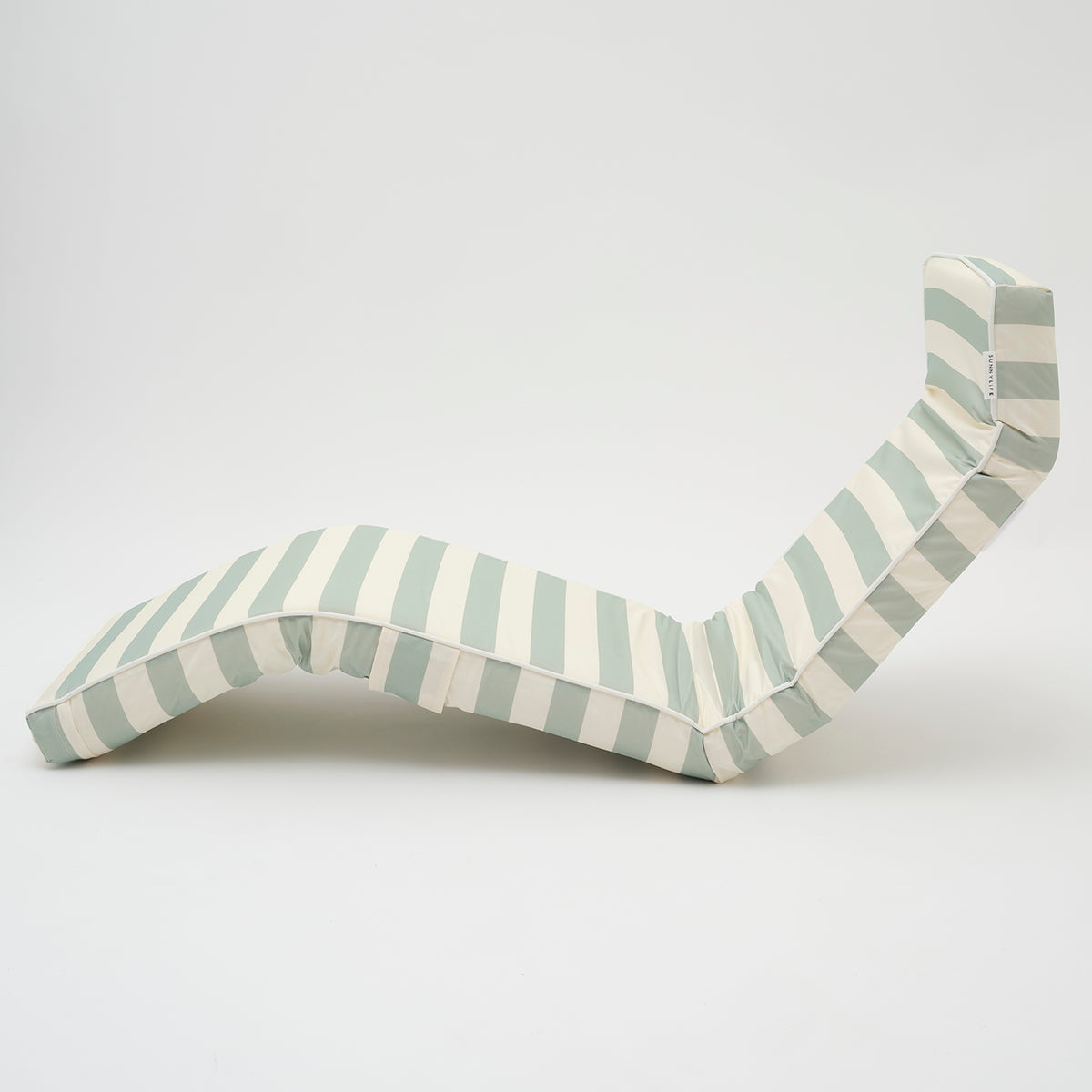 The Lounger Chair Sea Sage Stripe