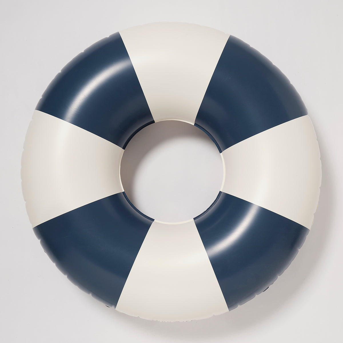 Tube Pool Ring Navy Stripe