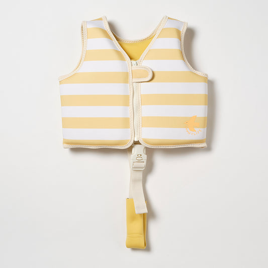 Kinder Schwimmweste 2-3 Sid die Möve Mustard Stripe (SS25)