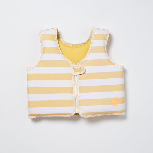 Kinder Schwimmweste 3-6 Sid die Möve Mustard Stripe (SS25)