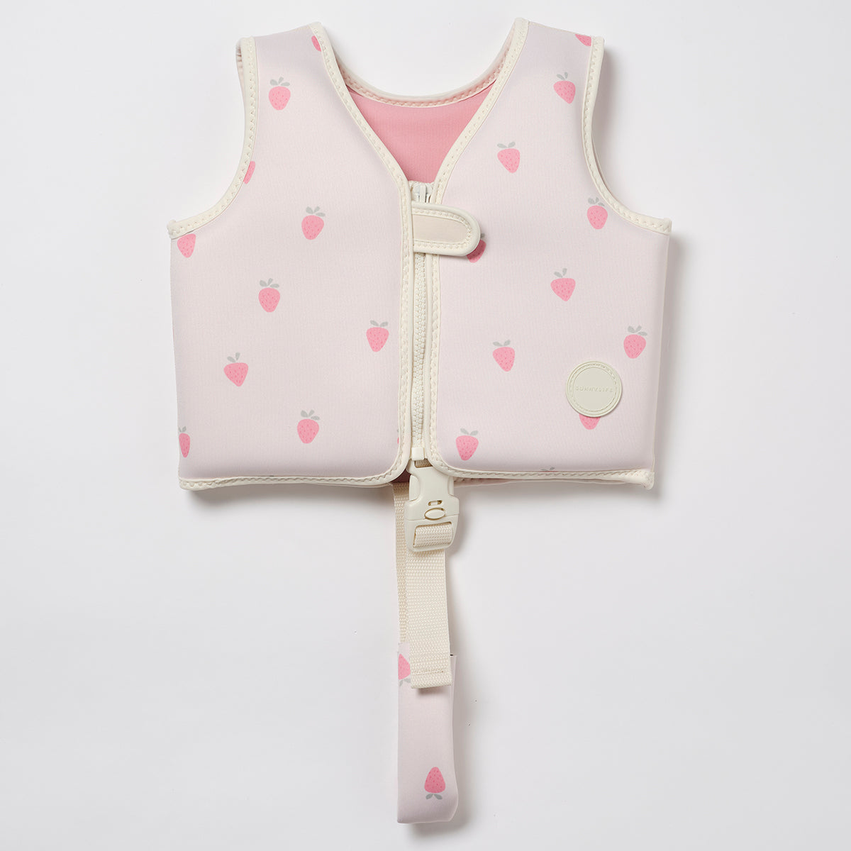 Kids Swim Vest 1-2 Strawberry Sunshine