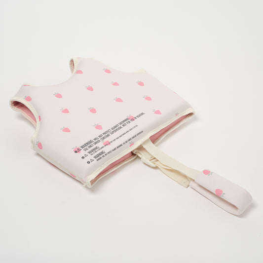 Kids Swim Vest 1-2 Strawberry Sunshine