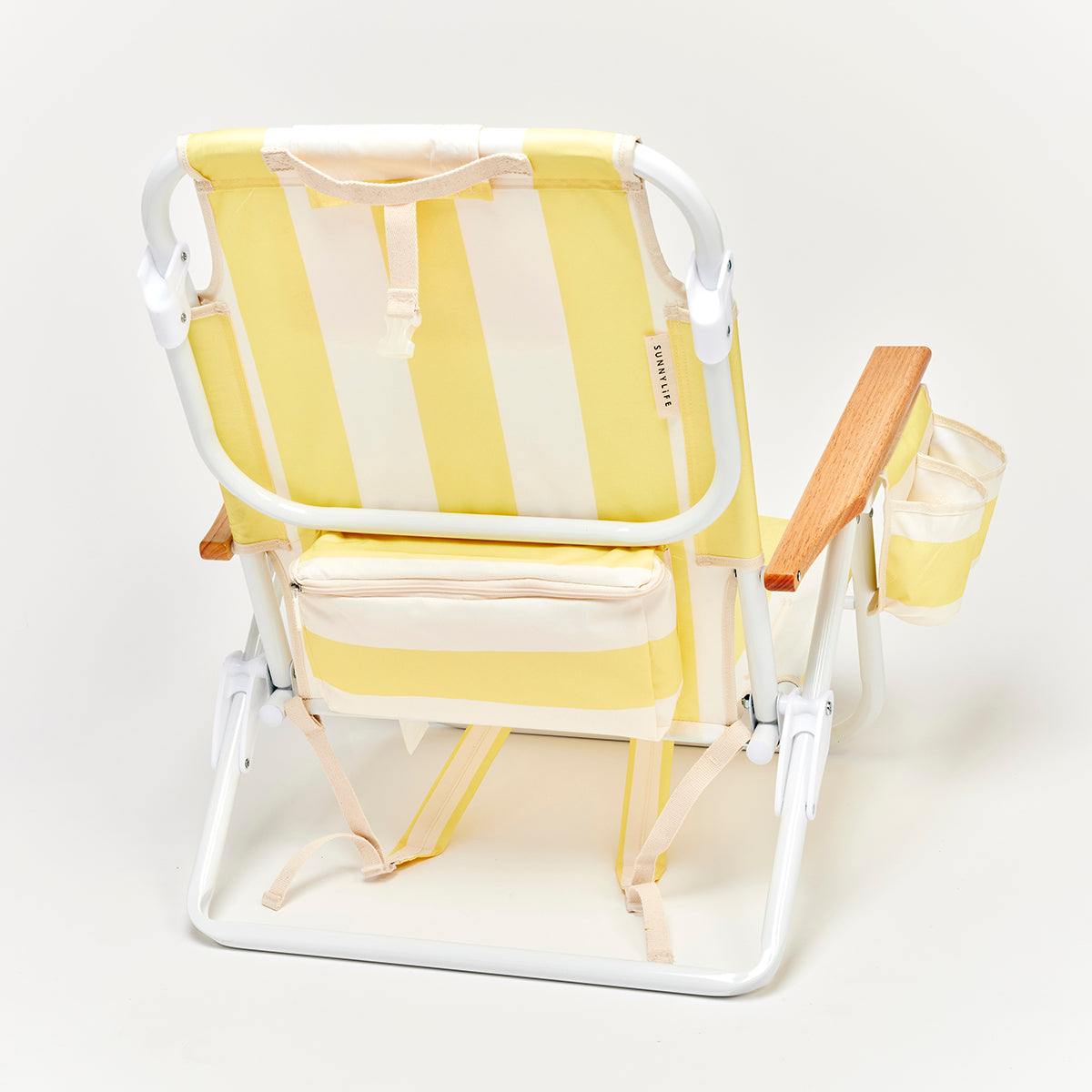 Deluxe Beach Chair La Mer Limon Stripe