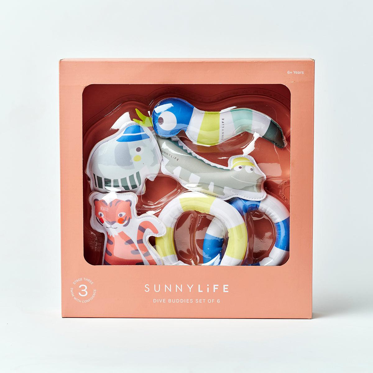 Dive Buddies Into the Jungle Multi Set of 6