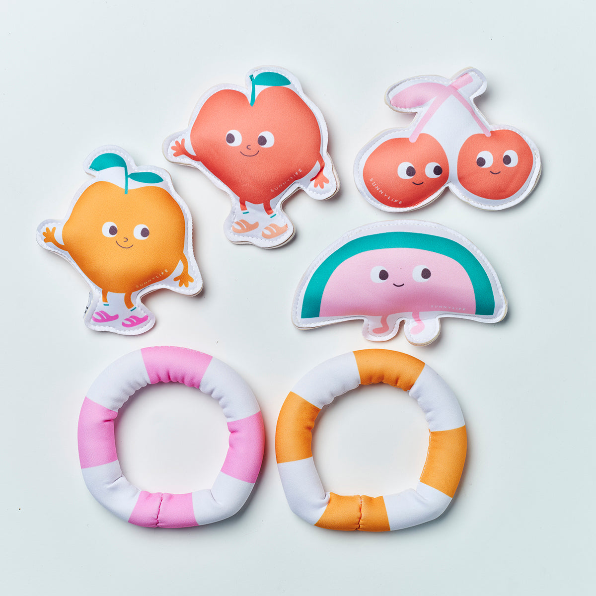 Dive Buddies Poppy the Peach Multi Set of 6