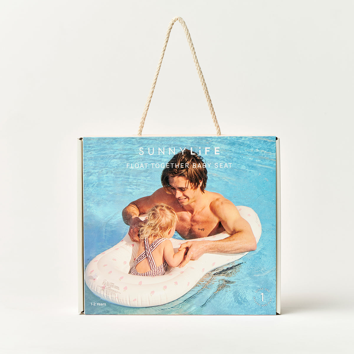 Float Together Baby Seat EU Strawberry Sunshine